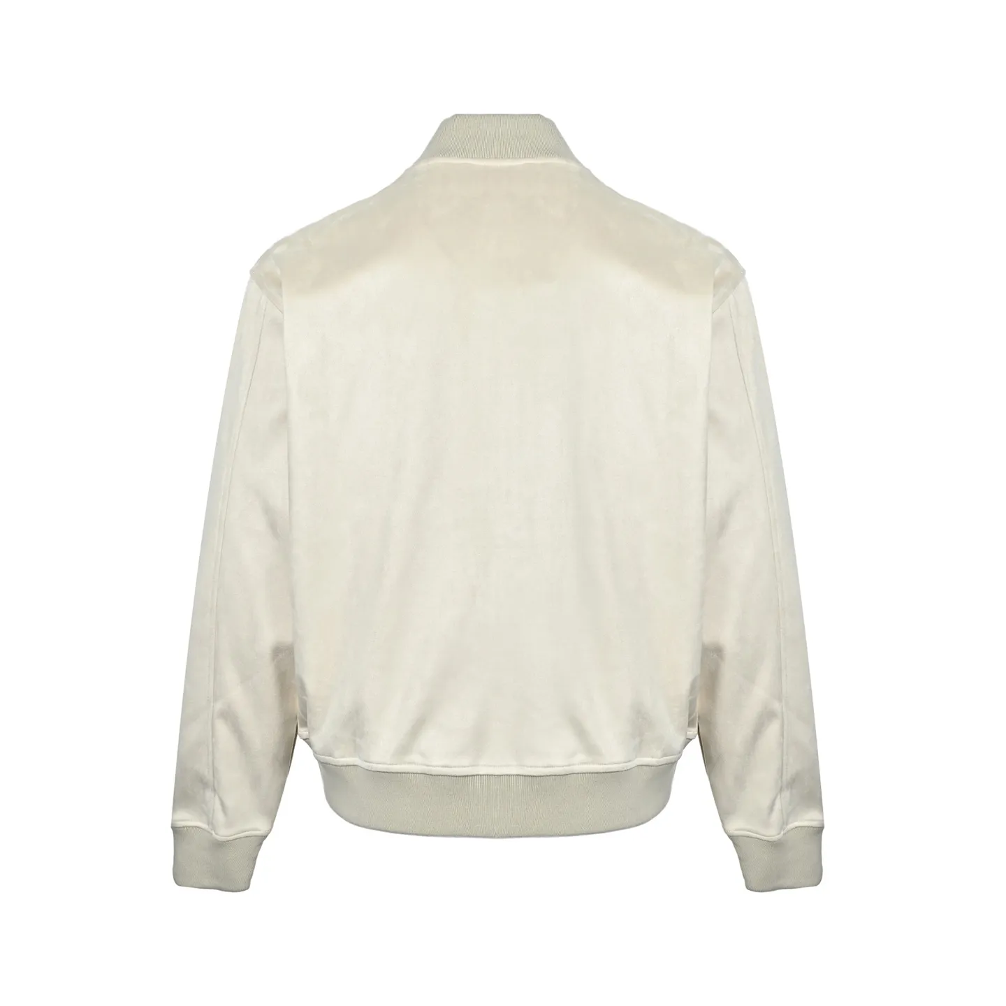 Louis Vuitton Suede Embroidered Logo Jacket Jacket